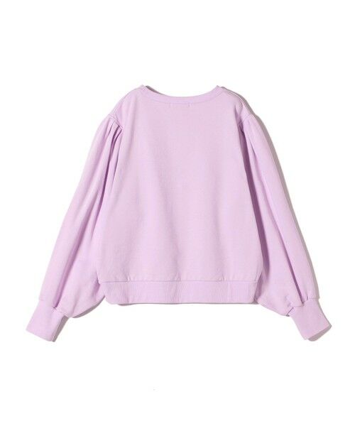 SHIPS / シップス Tシャツ | 《予約》【WEB限定】〈手洗い可能〉ショルダー タック パフ スリーブ ミニ 裏毛 プルオーバー | 詳細23