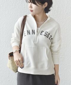 SHIPS / シップス スウェット | 《予約》【SHIPS別注】TENNESSEE:〈洗濯機可能〉ハーフ ジップ スウェット