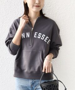 SHIPS / シップス スウェット | 《予約》【SHIPS別注】TENNESSEE:〈洗濯機可能〉ハーフ ジップ スウェット