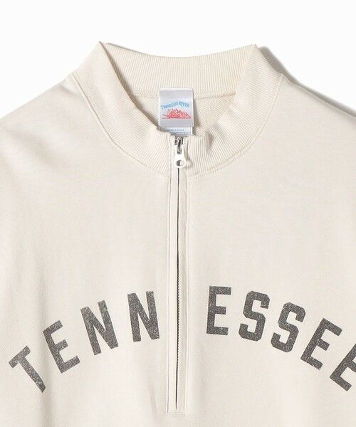 SHIPS / シップス スウェット | 《予約》【SHIPS別注】TENNESSEE:〈洗濯機可能〉ハーフ ジップ スウェット | 詳細11