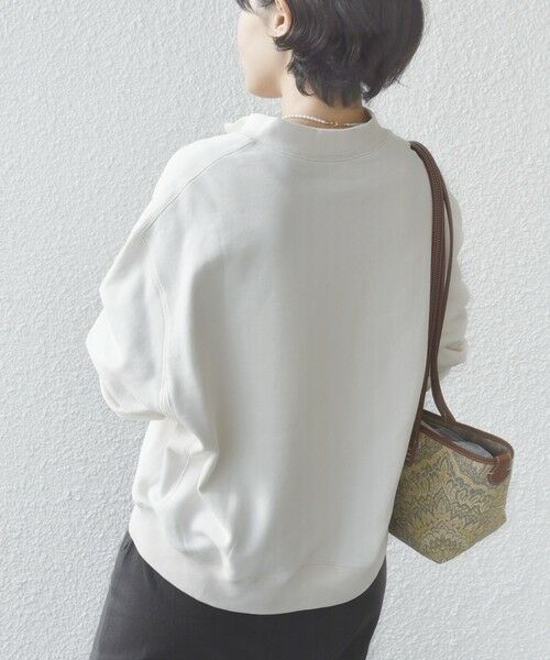 SHIPS / シップス スウェット | 《予約》【SHIPS別注】TENNESSEE:〈洗濯機可能〉ハーフ ジップ スウェット | 詳細6