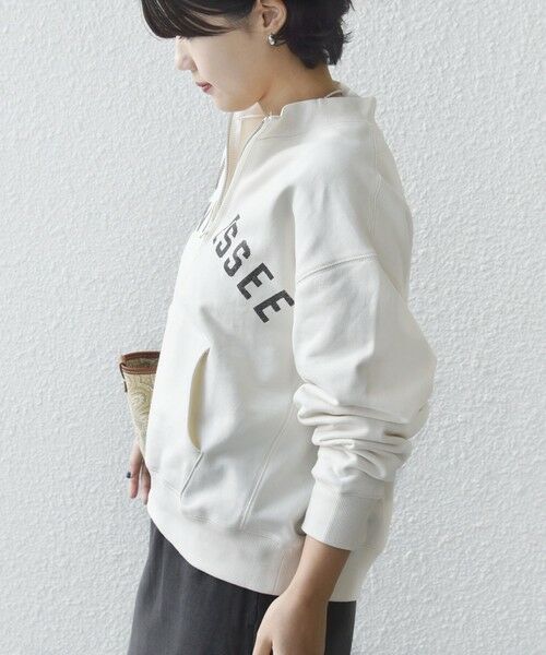 SHIPS / シップス スウェット | 《予約》【SHIPS別注】TENNESSEE:〈洗濯機可能〉ハーフ ジップ スウェット | 詳細7