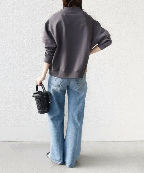 SHIPS / シップス スウェット | 《予約》【SHIPS別注】TENNESSEE:〈洗濯機可能〉ハーフ ジップ スウェット | 詳細17