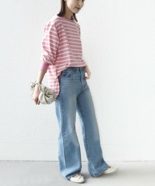 SHIPS / シップス Tシャツ | 《予約》【SHIPS別注】TENNESSEE:〈洗濯機可能〉ワイド ボーダー TEE | 詳細5