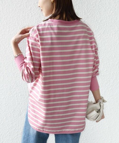 SHIPS / シップス Tシャツ | 《予約》【SHIPS別注】TENNESSEE:〈洗濯機可能〉ワイド ボーダー TEE | 詳細7