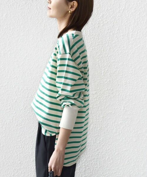 SHIPS / シップス Tシャツ | 《予約》【SHIPS別注】TENNESSEE:〈洗濯機可能〉ワイド ボーダー TEE | 詳細19