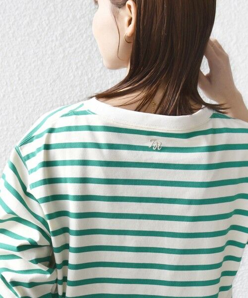 SHIPS / シップス Tシャツ | 《予約》【SHIPS別注】TENNESSEE:〈洗濯機可能〉ワイド ボーダー TEE | 詳細22