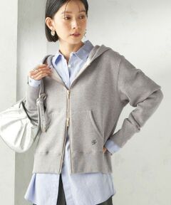 SHIPS / シップス パーカー | 《予約》〈洗濯機可能〉AZUMA 裏毛 刺繍 ジップ アップ パーカ