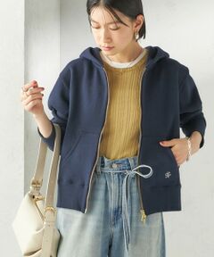 SHIPS / シップス パーカー | 《予約》〈洗濯機可能〉AZUMA 裏毛 刺繍 ジップ アップ パーカ