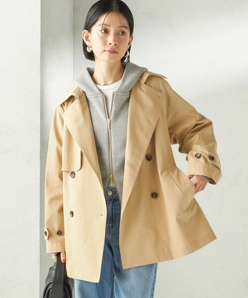 SHIPS / シップス パーカー | 《予約》〈洗濯機可能〉AZUMA 裏毛 刺繍 ジップ アップ パーカ | 詳細12