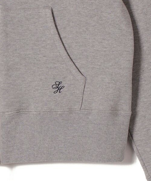 SHIPS / シップス パーカー | 《予約》〈洗濯機可能〉AZUMA 裏毛 刺繍 ジップ アップ パーカ | 詳細16