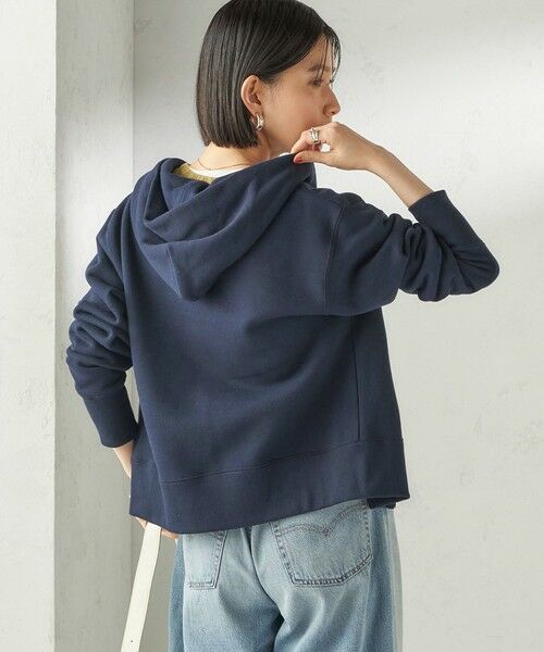 SHIPS / シップス パーカー | 《予約》〈洗濯機可能〉AZUMA 裏毛 刺繍 ジップ アップ パーカ | 詳細25