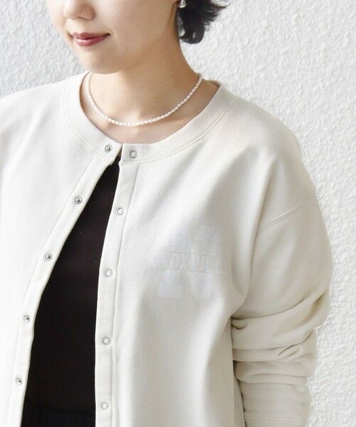 SHIPS / シップス カーディガン・ボレロ | 《予約》【SHIPS別注】TENNESSEE:〈洗濯機可能〉スナップ 釦 スウェット カーディガン | 詳細8