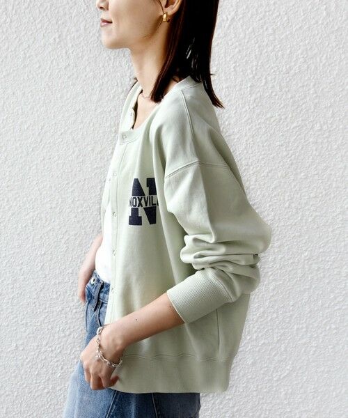 SHIPS / シップス カーディガン・ボレロ | 《予約》【SHIPS別注】TENNESSEE:〈洗濯機可能〉スナップ 釦 スウェット カーディガン | 詳細21