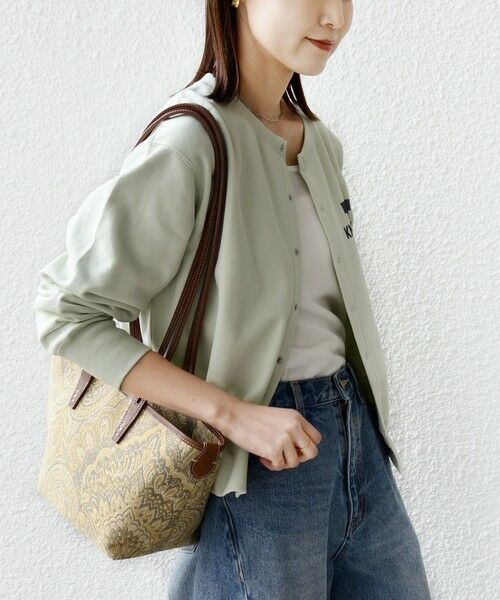 SHIPS / シップス カーディガン・ボレロ | 《予約》【SHIPS別注】TENNESSEE:〈洗濯機可能〉スナップ 釦 スウェット カーディガン | 詳細23