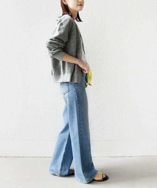 SHIPS / シップス カーディガン・ボレロ | 〈手洗い可能〉スライバー スナップ ボタン カーディガン | 詳細4