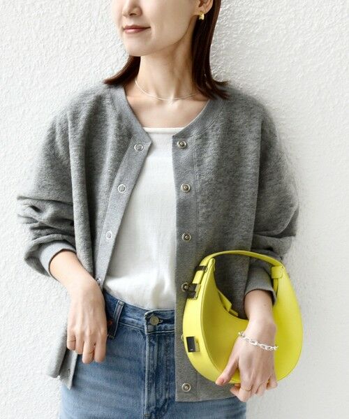 SHIPS / シップス カーディガン・ボレロ | 〈手洗い可能〉スライバー スナップ ボタン カーディガン | 詳細5
