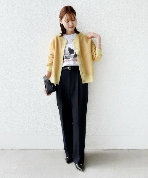 SHIPS / シップス カーディガン・ボレロ | 〈手洗い可能〉スライバー スナップ ボタン カーディガン | 詳細16