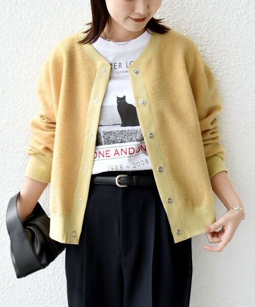 SHIPS / シップス カーディガン・ボレロ | 〈手洗い可能〉スライバー スナップ ボタン カーディガン | 詳細21