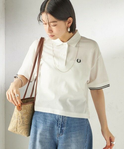 SHIPS / シップス ポロシャツ | 《予約》FRED PERRY:G2174SHEER TIPPED POLO | 詳細6