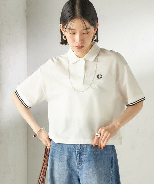 SHIPS / シップス ポロシャツ | 《予約》FRED PERRY:G2174SHEER TIPPED POLO | 詳細9