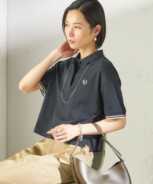 SHIPS / シップス ポロシャツ | 《予約》FRED PERRY:G2174SHEER TIPPED POLO | 詳細19