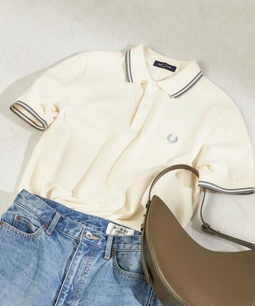SHIPS / シップス Tシャツ | 《予約》FRED PERRY:M3600 TWIN TIPPED POLO（ナチュラル）