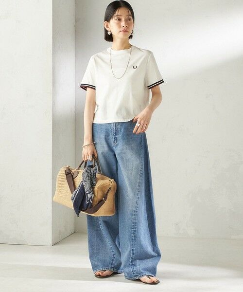 SHIPS / シップス Tシャツ | 《予約》FRED PERRY:G2162 TIPPED T SHIRT | 詳細1