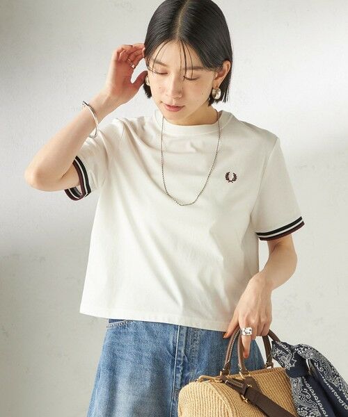 SHIPS / シップス Tシャツ | 《予約》FRED PERRY:G2162 TIPPED T SHIRT | 詳細6