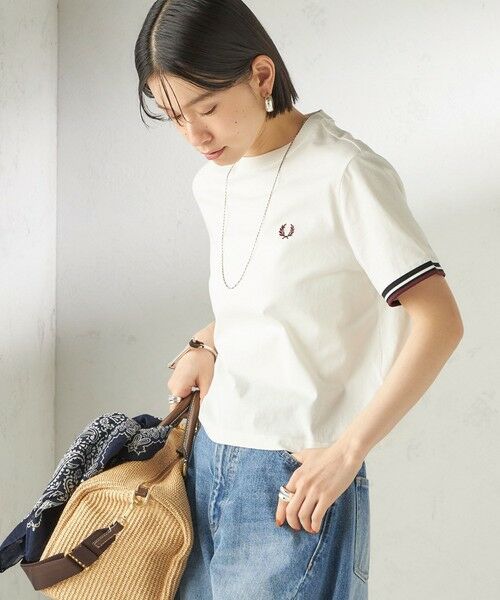 SHIPS / シップス Tシャツ | 《予約》FRED PERRY:G2162 TIPPED T SHIRT | 詳細7