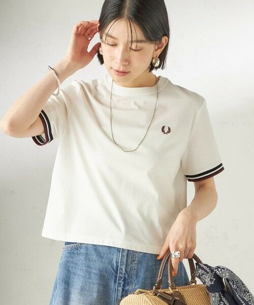 SHIPS / シップス Tシャツ | FRED PERRY:G2162 TIPPED T SHIRT | 詳細9