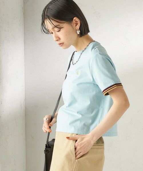 SHIPS / シップス Tシャツ | 《予約》FRED PERRY:G2162 TIPPED T SHIRT | 詳細21