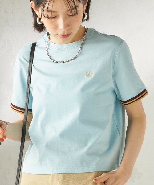 SHIPS / シップス Tシャツ | 《予約》FRED PERRY:G2162 TIPPED T SHIRT | 詳細23