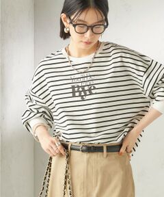 SHIPS / シップス カットソー（半袖以外） | 《予約》【SHIPS別注】81BRANCA: プリント ロングスリーブ TEE