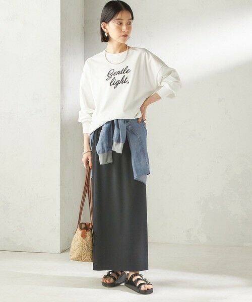 SHIPS / シップス カットソー（半袖以外） | 《予約》【SHIPS別注】81BRANCA: プリント ロングスリーブ TEE | 詳細1