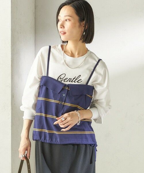 SHIPS / シップス カットソー（半袖以外） | 《予約》【SHIPS別注】81BRANCA: プリント ロングスリーブ TEE | 詳細10