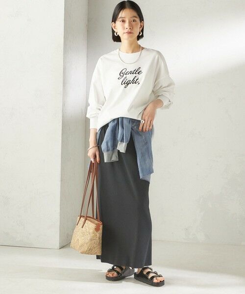 SHIPS / シップス カットソー（半袖以外） | 《予約》【SHIPS別注】81BRANCA: プリント ロングスリーブ TEE | 詳細2