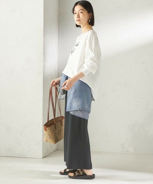 SHIPS / シップス カットソー（半袖以外） | 《予約》【SHIPS別注】81BRANCA: プリント ロングスリーブ TEE | 詳細3