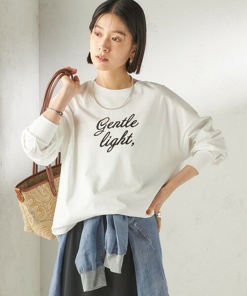 SHIPS / シップス カットソー（半袖以外） | 《予約》【SHIPS別注】81BRANCA: プリント ロングスリーブ TEE | 詳細5