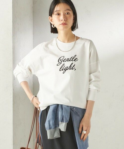 SHIPS / シップス カットソー（半袖以外） | 《予約》【SHIPS別注】81BRANCA: プリント ロングスリーブ TEE | 詳細6