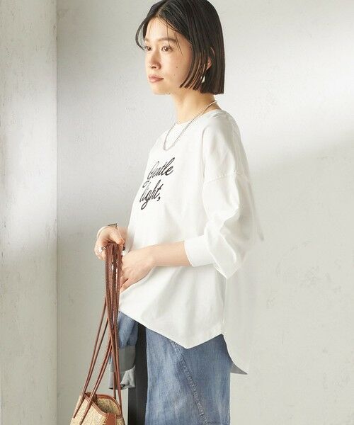 SHIPS / シップス カットソー（半袖以外） | 《予約》【SHIPS別注】81BRANCA: プリント ロングスリーブ TEE | 詳細7