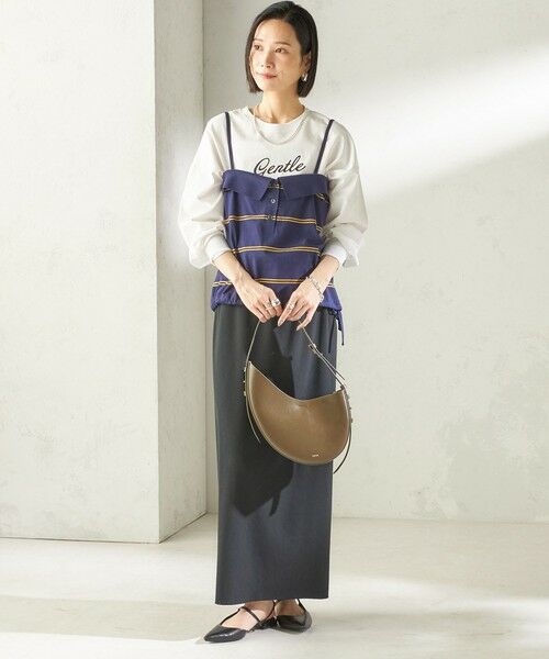 SHIPS / シップス カットソー（半袖以外） | 《予約》【SHIPS別注】81BRANCA: プリント ロングスリーブ TEE | 詳細9