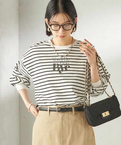 SHIPS / シップス カットソー（半袖以外） | 《予約》【SHIPS別注】81BRANCA: プリント ロングスリーブ TEE | 詳細16