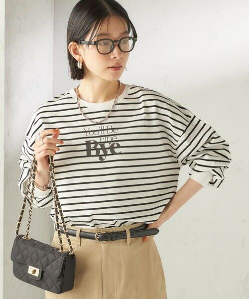 SHIPS / シップス カットソー（半袖以外） | 《予約》【SHIPS別注】81BRANCA: プリント ロングスリーブ TEE | 詳細17