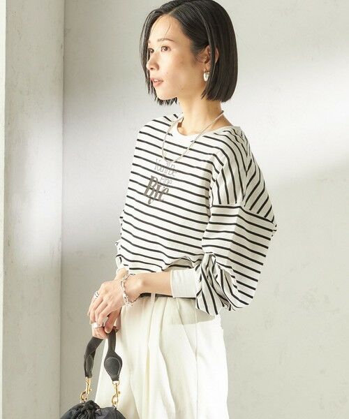 SHIPS / シップス カットソー（半袖以外） | 《予約》【SHIPS別注】81BRANCA: プリント ロングスリーブ TEE | 詳細22