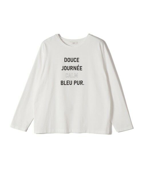 SHIPS / シップス カットソー | 《予約》ロング スリーブ プリント TEE | 詳細4
