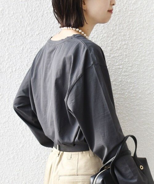 SHIPS / シップス カットソー | 《予約》ロング スリーブ プリント TEE | 詳細24