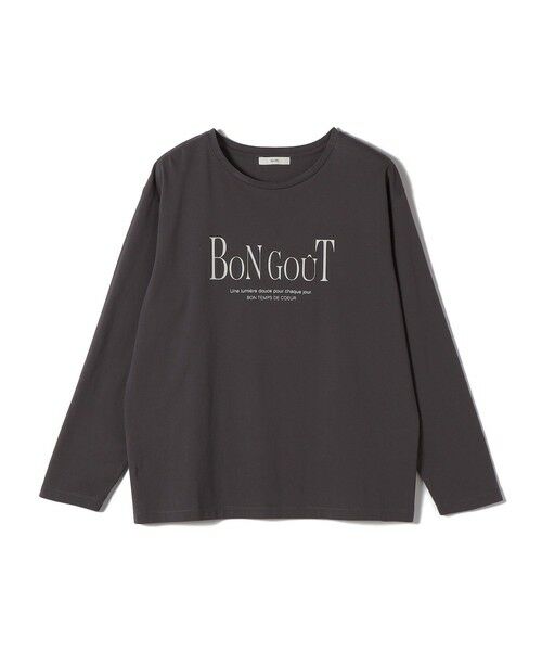 SHIPS / シップス カットソー | 《予約》ロング スリーブ プリント TEE | 詳細26