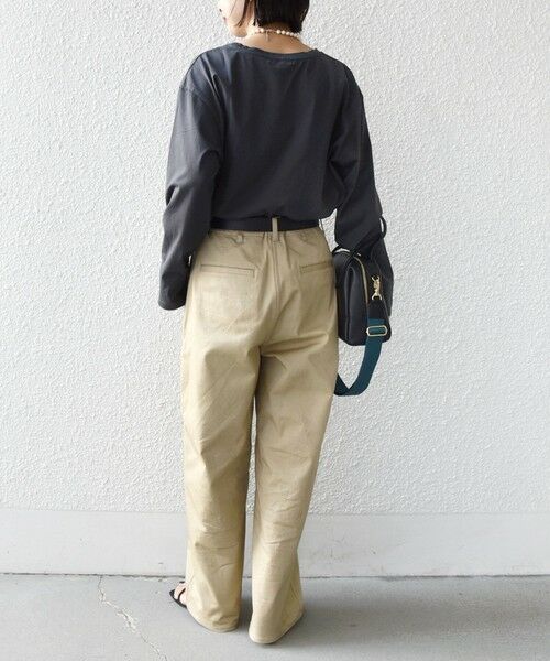 SHIPS / シップス カットソー | 《予約》ロング スリーブ プリント TEE | 詳細8