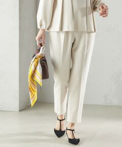 SHIPS / シップス スラックス・ドレスパンツ | 〈手洗い可能〉ダブル クロス パンツ オフホワイト（セレモニー対応可）